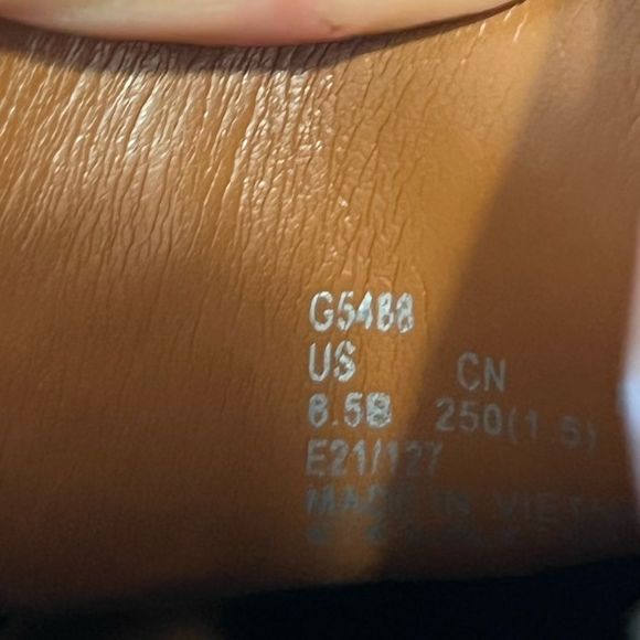 Coach Lyden Lug Chelsea Leather Boot Brown Women's 8.5B - Picture 7 of 7